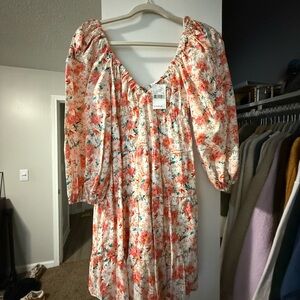 Floral Print Women's Dress
